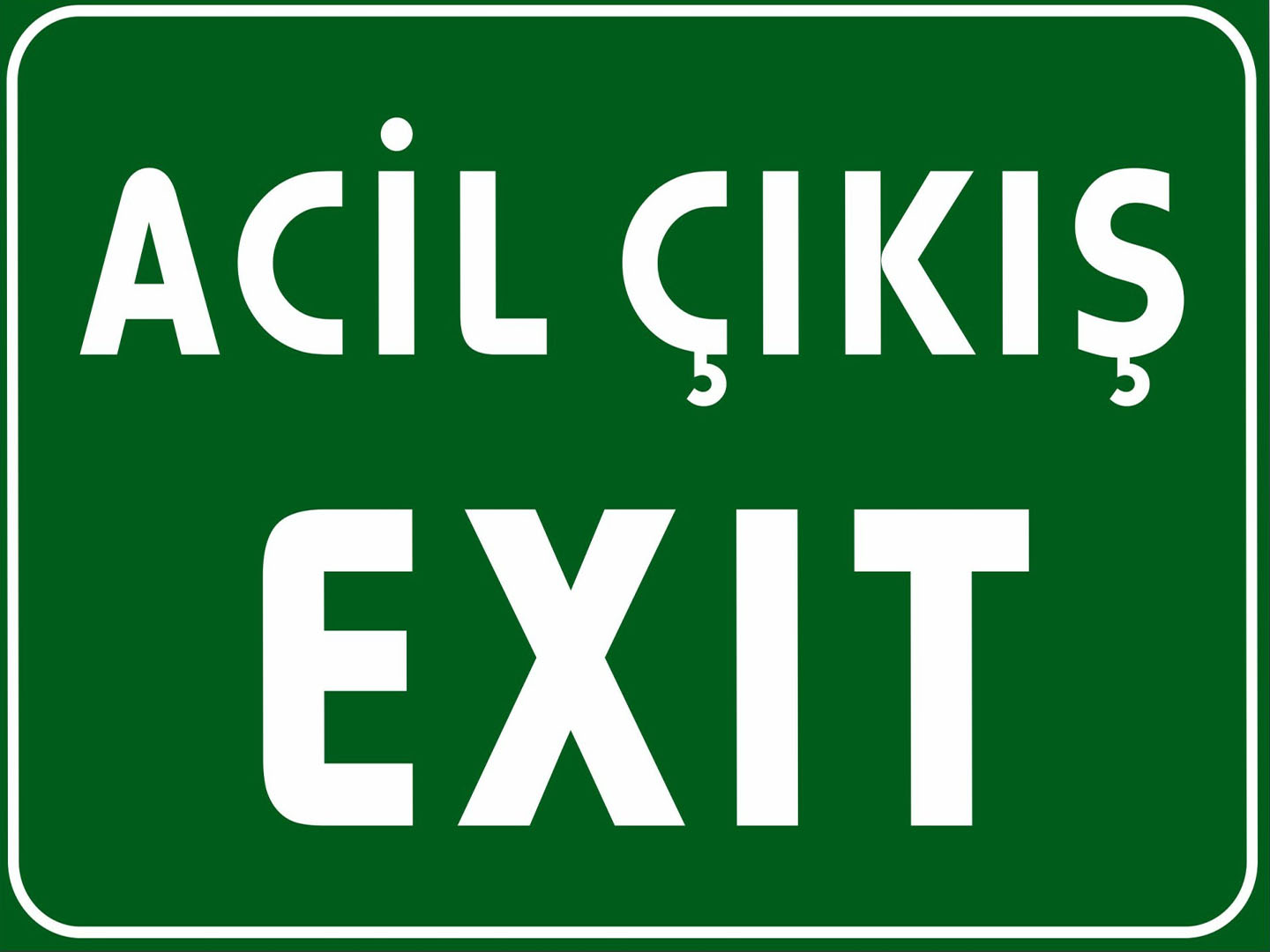 Exit Çıkış