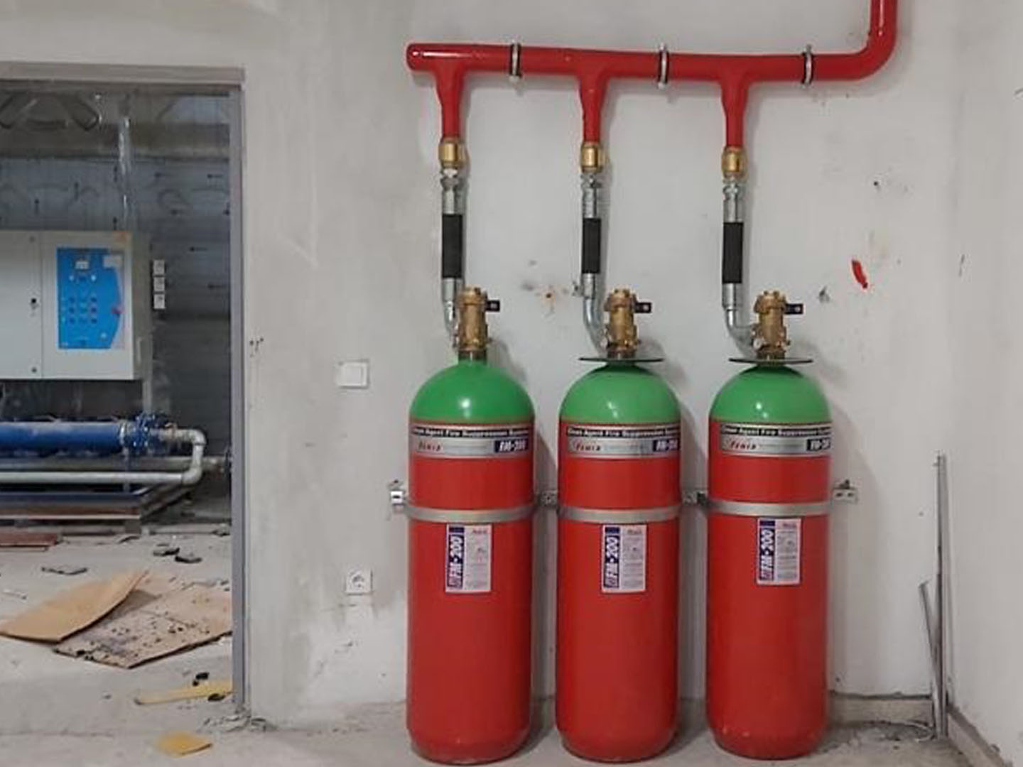 Fm200 Gazlı Yangın Söndürme Sistemleri 